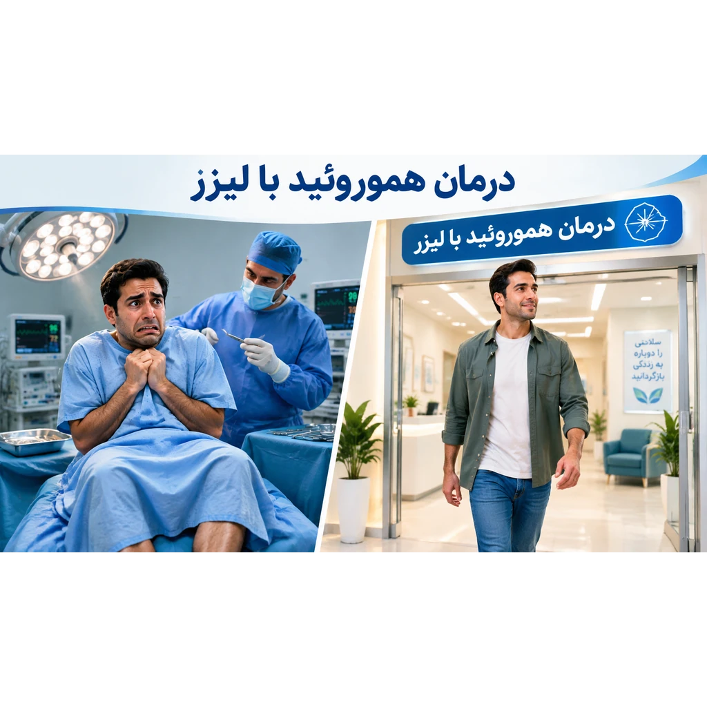شاخص درمان هموروئید با لیزر IRC چیست؟